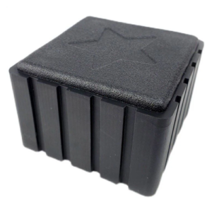 Square Rectangle Rubber Chair Leg Caps