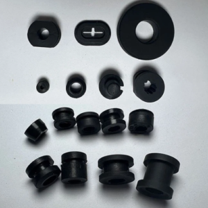 Silicone rubber end cap